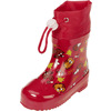 Playshoes Bottes enfant animaux de forêt caoutchouc rouge