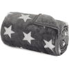 babybay manta gustosa gris oscuro estrella blanca
