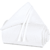babybay Protector de cuna Maxi blanco/blanco 168x24 cm