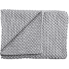 Schardt Couverture tricot bébé, 75 x 100 cm, gris clair