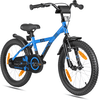 PROMETHEUS BICYCLES® Bicicleta para niños HAWK 18" azul negro