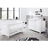 Pinolino Chambre bébé duo lit commode Milk extra large bois 70x140 cm