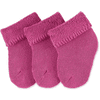 Sterntaler Girls novorozenecké ponožky, balení po třech magenta