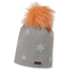 Sterntaler Girl s Slouch-Beanie gris fumé