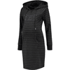 LOVE2WAIT Zwangerschapsjurk Hoody Striped Anthrazid