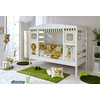 TiCAA Lit cabane enfant Safari 90x200 cm