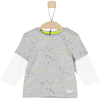 s.Oliver Boys Camicia manica lunga grigio