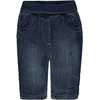 Steiff Girls Jeans, dark blue denim 
