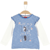 s.Oliver Girl s shirt met lange mouwen medium blauw 