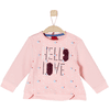 s.Oliver Girls Langarmshirt rosy melange