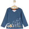 s.Oliver Boys Shirt met lange mouwen blauw