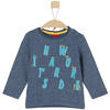 s.Oliver Boys Camicia manica lunga blu melange melange
