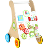 small foot® Chariot de marche enfant bois multicolore