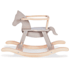 Pinolino Cavallo a dondolo con anello grigio/legno 