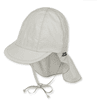 Sterntaler Schirmmütze mit Nackenschutz lichtgrau