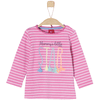 s.Oliver Girl s shirt met lange mouwen roze strepen