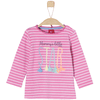 s.Oliver Girls Langarmshirt pink stripes