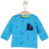 s.Oliver Boys Chemise manches longues turquoise