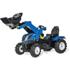 rolly toys Tracteur enfant à pédales rollyFarmtrac New Holland pelle rollyTrac pneus rollyAir 611270