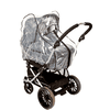 Altabebe Burbuja de lluvia para carrito de bebé con cremallera
