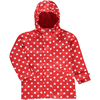 BMS HafenCity® SoftSkin® Płaszcz przeciwdeszczowy w kropki czerwony