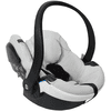 BeSafe Autokindersitzbezug aus Bambus für iZi Go X1 / iZi Go Modular Glacier Grey - grau