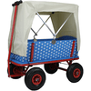 BEACHTREKKER Bollwagen - Handcart Style , Blueberry con cubierta plegable