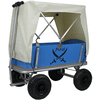 BEACHTREKKER Chariot de transport à main enfant Style pirate, toit