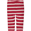 Steiff Girl Leggings, rayas rojas