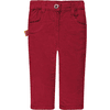 Steiff Girl s pantalon en velours côtelé bouffon rouge 