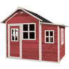 Drewniany domek do zabawy EXIT Loft 150 - czerwony