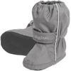 Playshoes Chaussons de pluie enfant scratch thermoactifs, gris