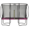 EXIT Trampolin Siluett rektangulär 244x366 cm - rosa
