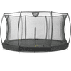 EXIT Silhouette inground trampoline ø366cm met veiligheidsnet - zwart
