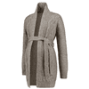 LOVE2WAIT  Cardigan med kabel til gravide under barsel sand 