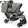 CHIC 4 BABY Duo Kinderwagen DUO Melange grijs-wit