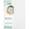 bebella vital Drap housse enfant 40x90 cm blanc