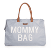 CHILDHOME Hoitolaukku Mommy Bag suuri, harmaa / luonnonvalkoinen