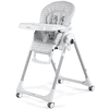 Peg Perego Barnstol Prima Pappa Follow Me Linear Grey