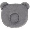 candide Coussin bébé p'tit panda rond gris foncé 21x19 cm