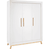 Schardt Armoire enfant 3 portes Miami White bois