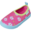 Playshoes Aqua-Slipper Fleurs rose