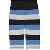 Steiff Boys Pantaloni Tuta a strisce, blu/bianco/nero