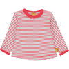 Steiff Girls Langærmet skjorte, stribet rød 