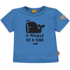 Steiff Boys T-Shirt blu marino, Balena