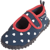 Playshoes Ochrona przed promieniowaniem ultrafioletowym Aqua shoe heart navy