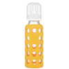 lifefactory Babyflasche aus Glas in mango 250 ml 