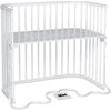 babybay Sideseng Boxspring XXL hvid