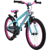 bikestar Kinderfahrrad Urban Jungle 20" Classic, berry/türkis