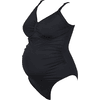 NATURANA Těhotenské plavky D-cup černé